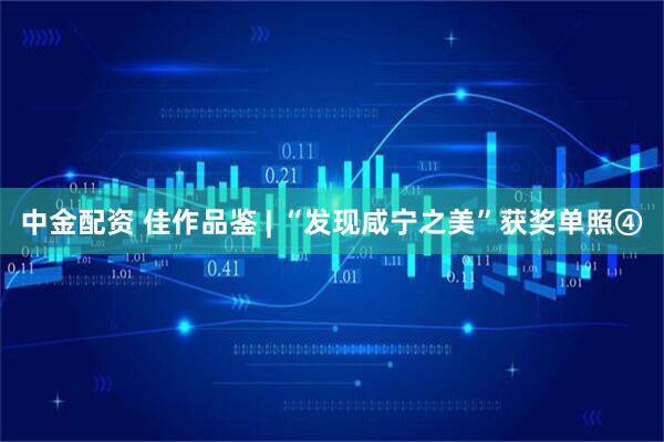 中金配资 佳作品鉴 | “发现咸宁之美”获奖单照④